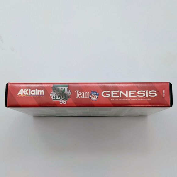 Sonic the Hedgehog 2 NFL Quarterback Club 96 Sega Genesis Video Game Lot - Picture 7 of 9